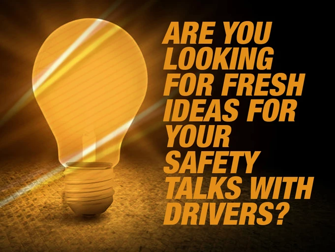 8 Tips for improved driver safety talks